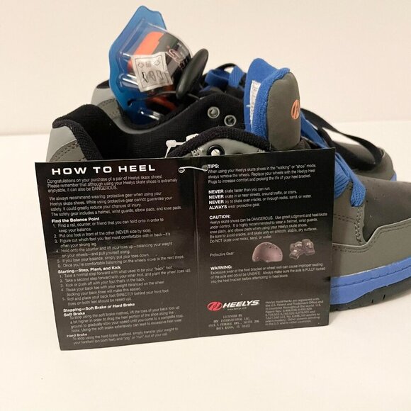 Heelys Flow Emille Shoes Boys Youth Size 7 - Picture 12 of 16